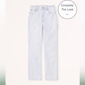 Abercrombie 90s Straight Ultra High Rise Jeans